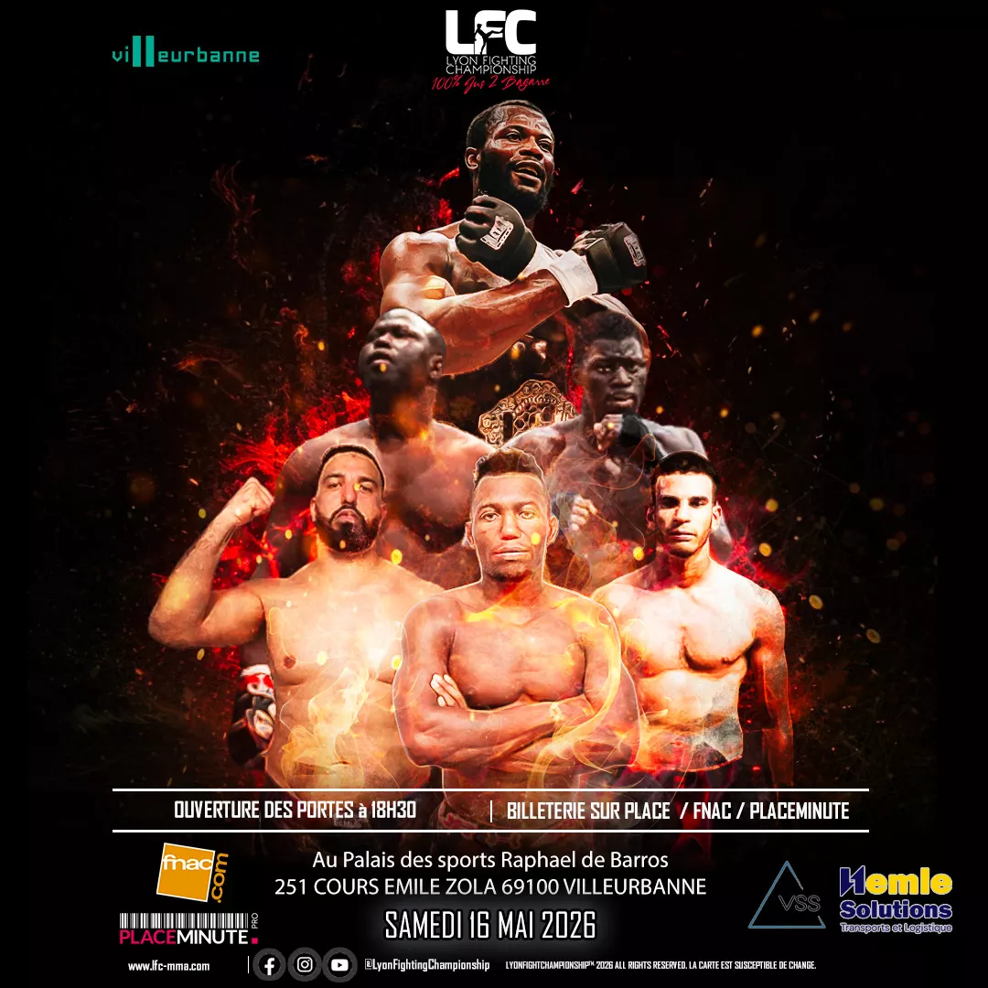 Affiche de LFC: La Nuit des Combattents, samedi 17 février 2024